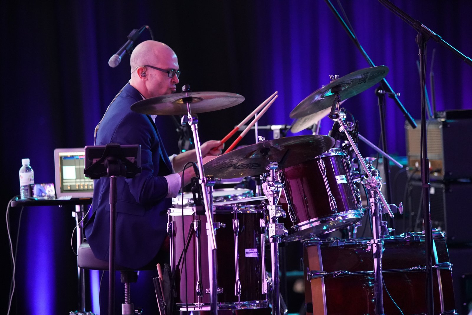 Jeff DeMaio drumming
